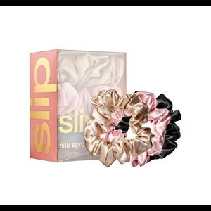 Slip Silk Hair Scrunchies pack of 3 scrunchis